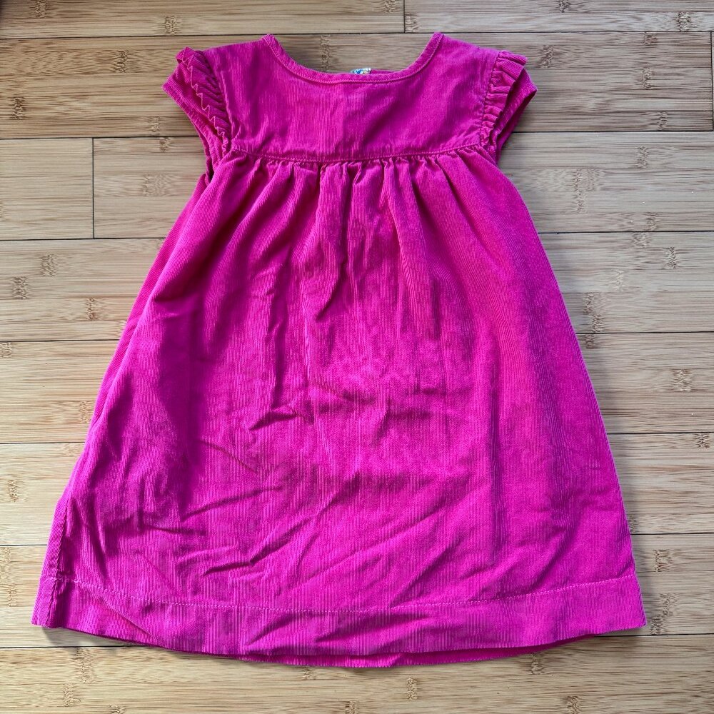Mini Boden Pink Cord Dress
